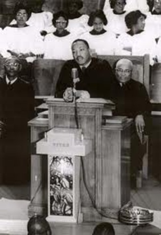 Martin Luther King Jr. named leader of the Civil Rights Movement