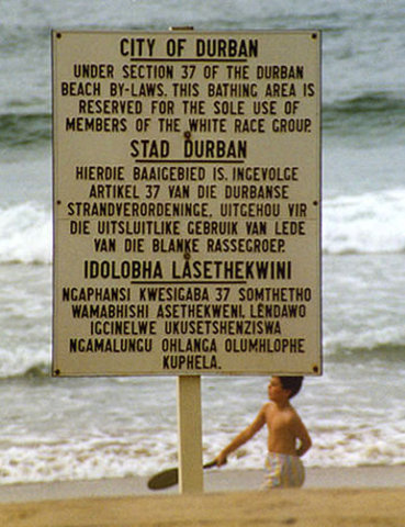 The Group Areas Act is passed