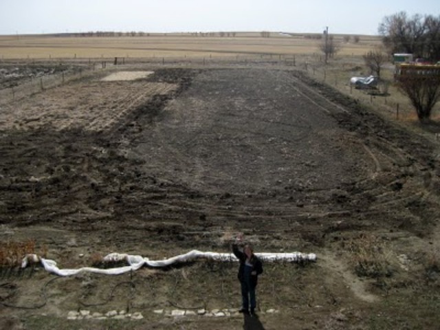 Kiowa sinks in the mud
