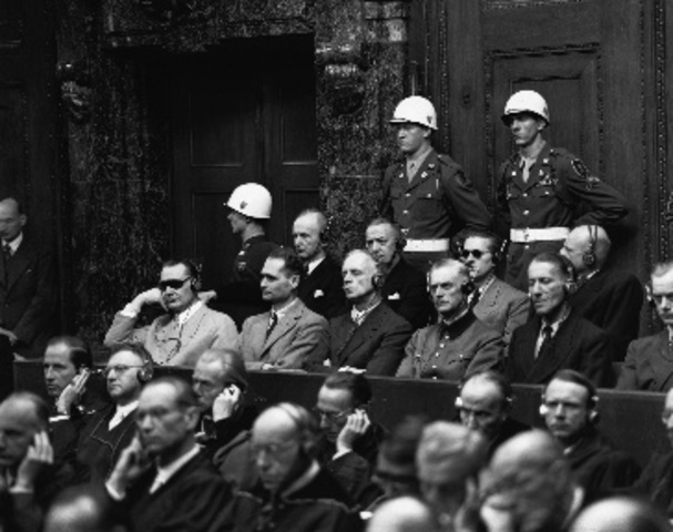 Nuremburg Trials Begin