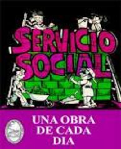 servivio solcial se calificaba mucho