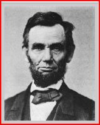 Lincoln elected Pres