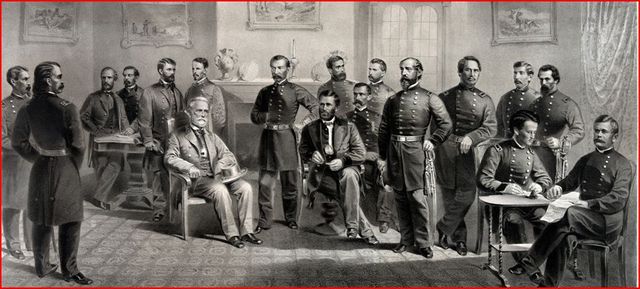 Lee surrendered for the Confederacy
