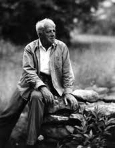 Robert Frost dies at Peter Bent Brigham Hospital, Boston, MA