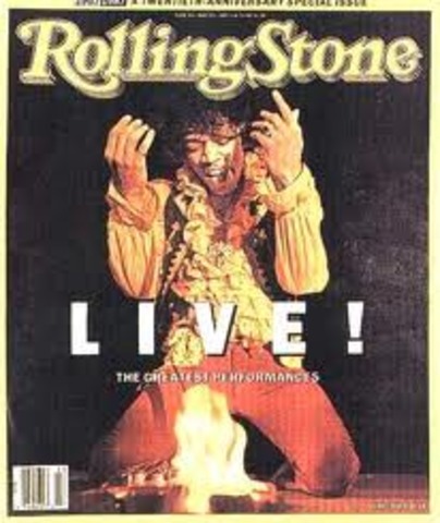 Rolling Stone Magazine Debuts