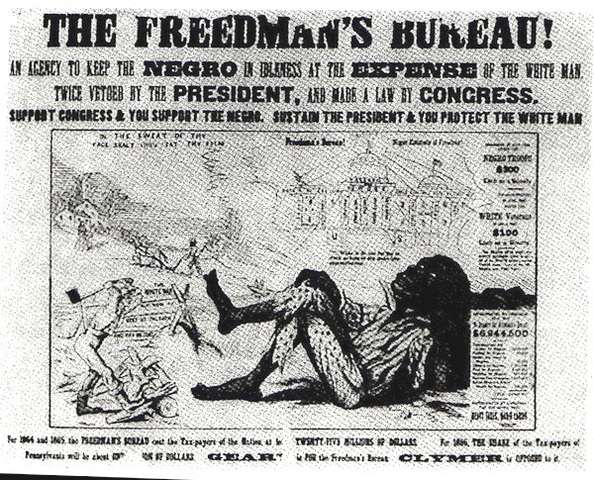 New Freedman's Bureau bill passed by Congress