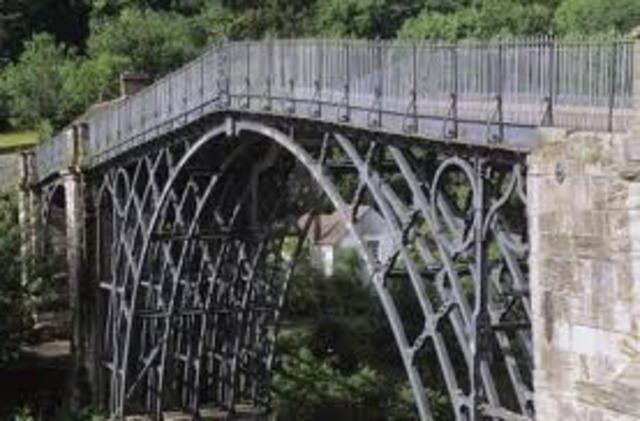 primer puente de hierro