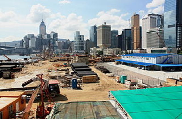 中環及灣仔填海計劃