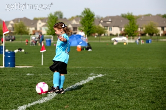 I started playing soccer