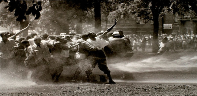 protest in Bermingham