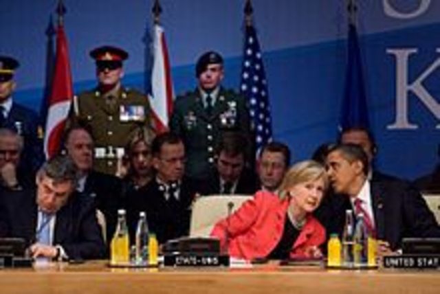 Hillary Clinton at NATO Summit