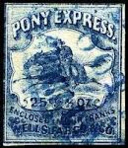Pony Express Established
