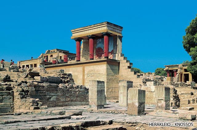 Palace of Knossos destruction