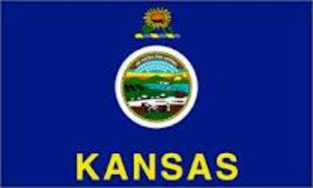 Kansas becomes a State