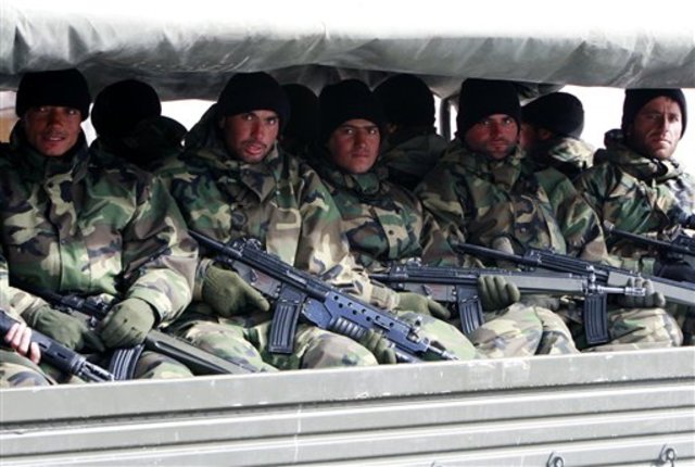 Turkish troops invade Kurdish area.