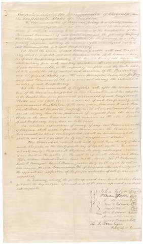 Confederate States of America adopt a Constitution