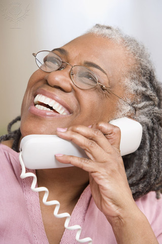 grandparent's first phone at home