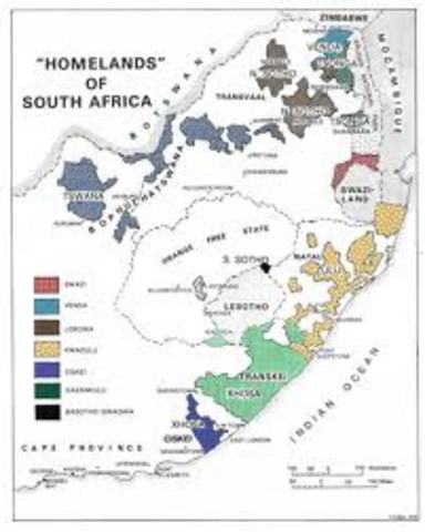 The Bantu Homelands Act.