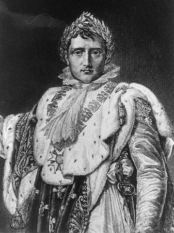 Napoleon crowned Emperor