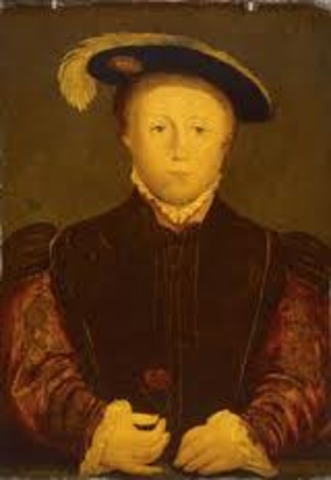 Edward VI (her brother) dies and Lady Jane Grey is manipulated onto the throne. After nine days, Elizabeth's half-sister Mary takes her rightful place as Queen, which spells the beginning of a difficult time for Elizabeth as Mary is a devout Catholic who