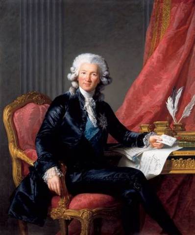 Charles Calonne 1783