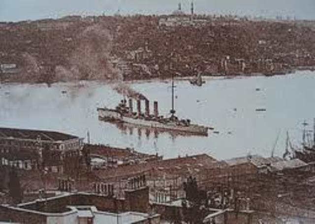 Turquía se une a los imperios centrales