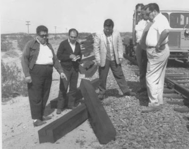 Inauguración del Ferrocarril Sonora- Baja  California.