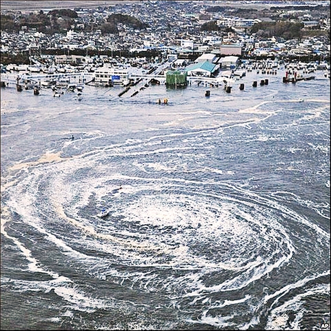 Tsunami en el Japón