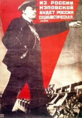 La NEP y la Fundación de la URSS