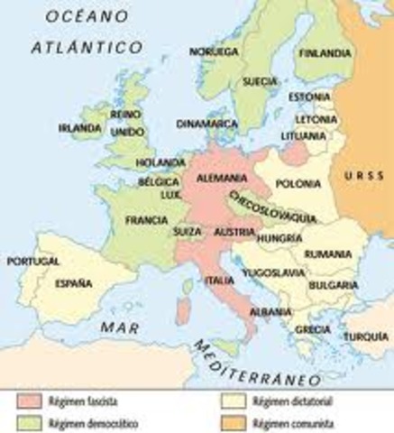 El fascismo se extiende por Europa