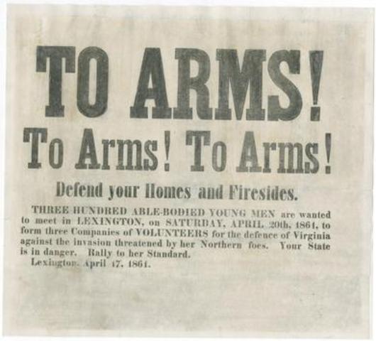 Lincoln calls for recruits