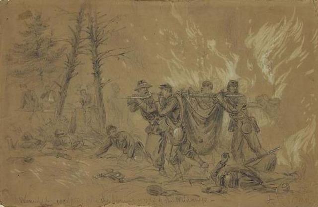 Brush fire breaks out