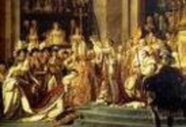napoloen crowned emperor