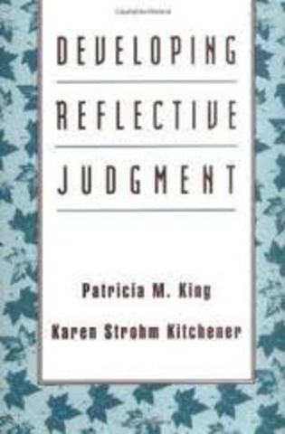 Stages of undersatanding knowledge reflected in the stages of development towards reflective judgment