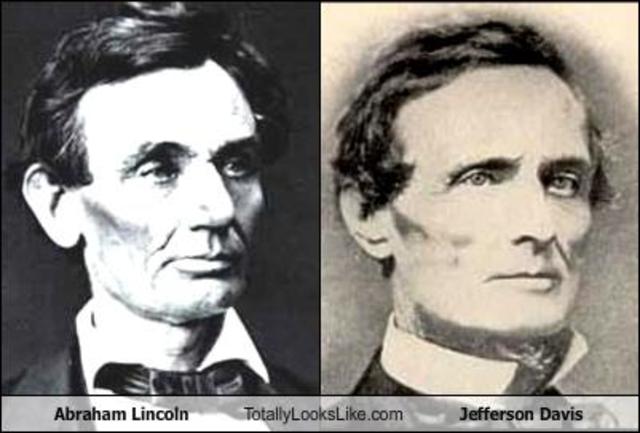 president lincoln has a meeting with the confederacy president