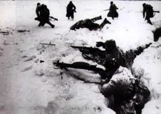 La batalla de Stalingrado.