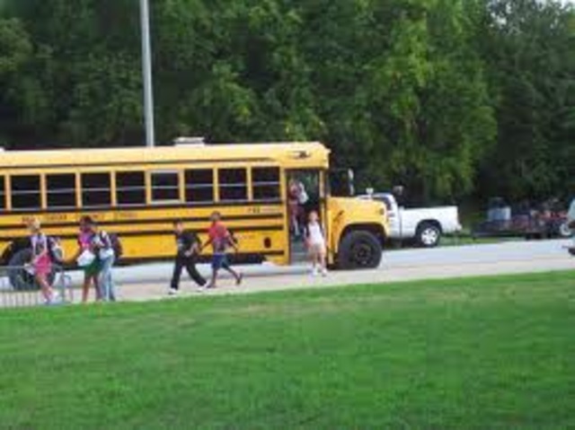 Ricks first day of school