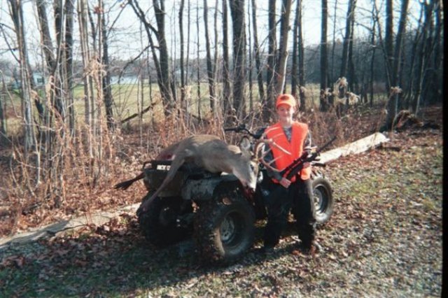 Rick shot his first deer
