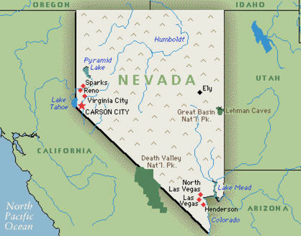 Nevada Becomes a State
