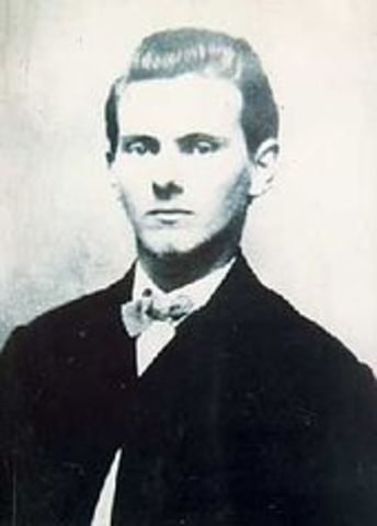 Jesse James' First Robbery