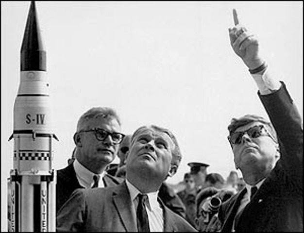 JFK Makes Moon Top Priority