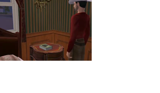 Rocky booked himself a room in the local saloon