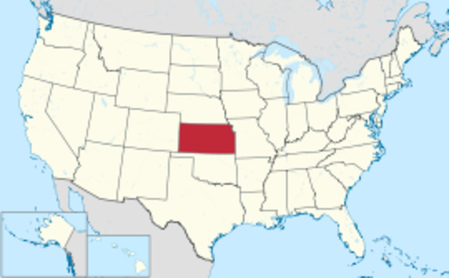 Kansas admitted as 34th state of the U.S.A.