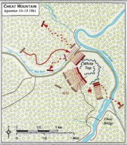 Battle of Cheat Mountain, Virginia