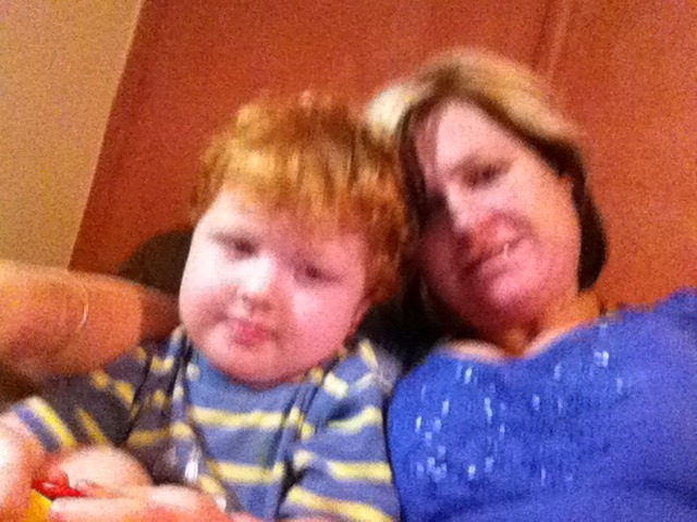 My Mum & My Brother Taking Pictures