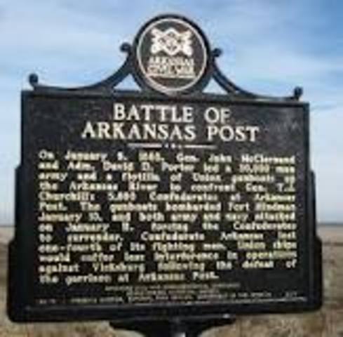 Battle of Arkansas Post, Arkansas