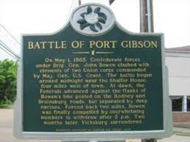 Battle of Port Gibson, Mississippi