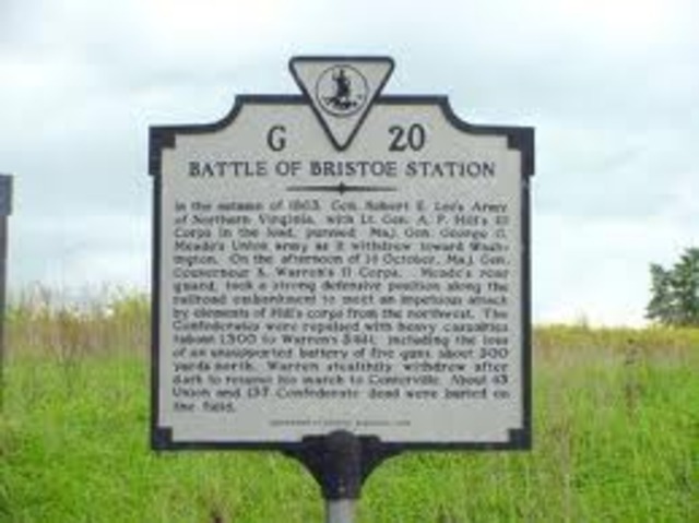 Battle of Bristoe Station