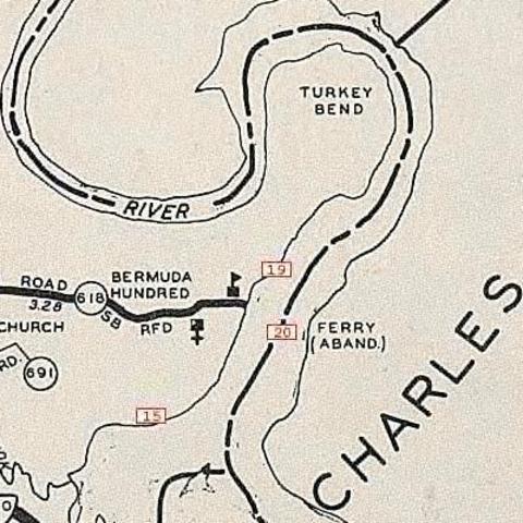 Army of James lands at Bermuda Hundred and City Point