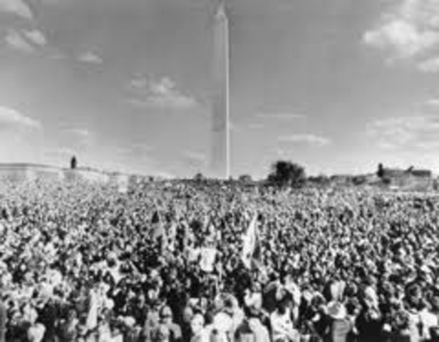 War Protest Draws 500,000+